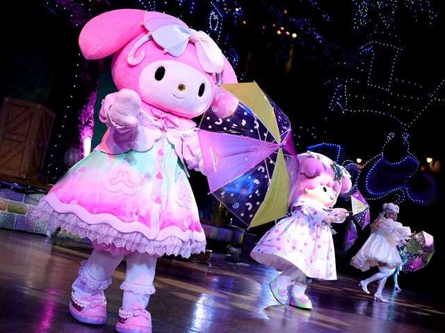 サンリオピューロランド「Rainbow Drops ～雨と仲間のものがたり～」（C）2023 SANRIO CO., LTD. TOKYO, JAPAN 　著作 株式会社サンリオ