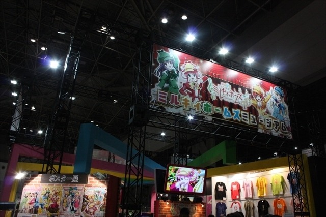 「ミルキィホームズ」Tシャツやタオル、ポスターが大量展示！AnimeJapanブースレポ