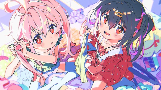 『お兄ちゃんはおしまい！』第2話エンドカード　イラスト：米山舞（C）ねことうふ・一迅社／「おにまい」製作委員会