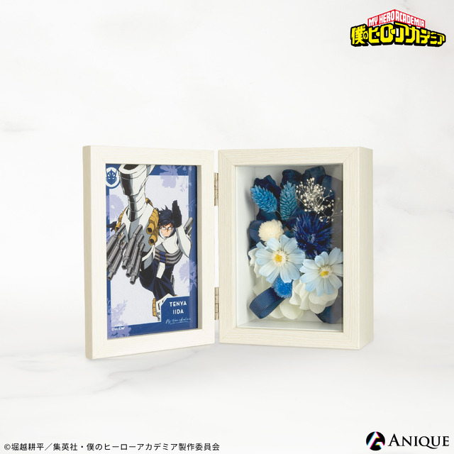 TVアニメ『僕のヒーローアカデミア』 “Flower of Heroes” オリジナルグッズ「飯田天哉 プリザーブドフラワー」（C）堀越耕平／集英社・僕のヒーローアカデミア製作委員会