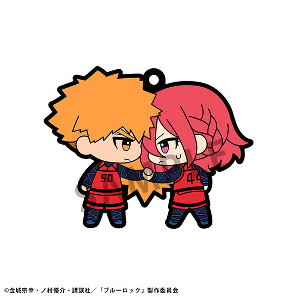 メガハウス「ラバーマスコット バディコレ ブルーロック 國神錬介＆千切豹馬」（C）金城宗幸・ノ村優介・講談社/「ブルーロック」製作委員会