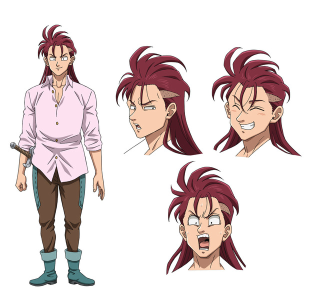 TVアニメ『七つの大罪 黙示録の四騎士』ドニー設定画（C）鈴木央・講談社／「七つの大罪 黙示録の四騎士」製作委員会