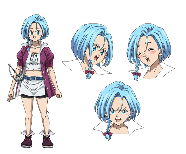 TVアニメ『七つの大罪 黙示録の四騎士』アン設定画（C）鈴木央・講談社／「七つの大罪 黙示録の四騎士」製作委員会