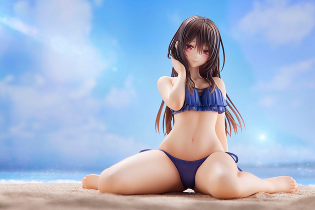 「はにかみ、彼女は恋をする 水澄華実 1/7スケール 完成品フィギュア あみあみ限定版」24,750円（税込）（C）2020P・M/MB/PHK