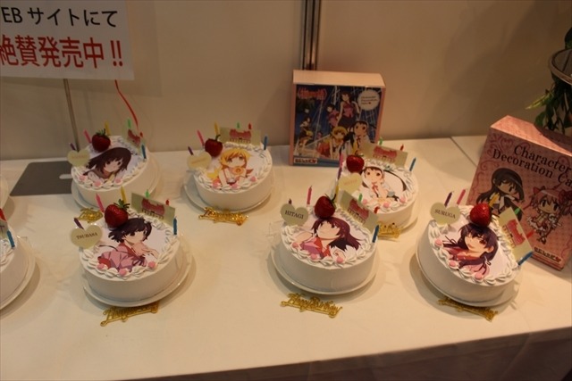 「まどマギ」も「〈物語〉」シリーズも、みんなケーキになったAnimeJapan 2015のあにしゅがブース