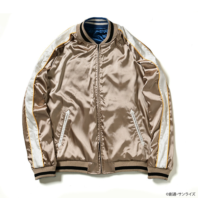 「STRICT-G『機動戦士ガンダム』スカジャン ホワイトベースモデル」（C）創通・サンライズ