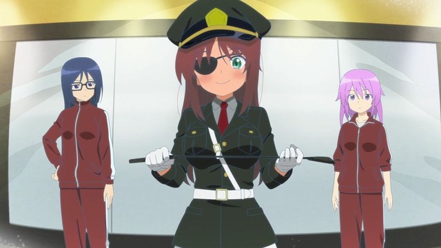 『アリス・ギア・アイギス Expansion』第1話「さらば成子坂製作所！」先行場面カット（C）Pyramid,Inc.／成子坂製作所