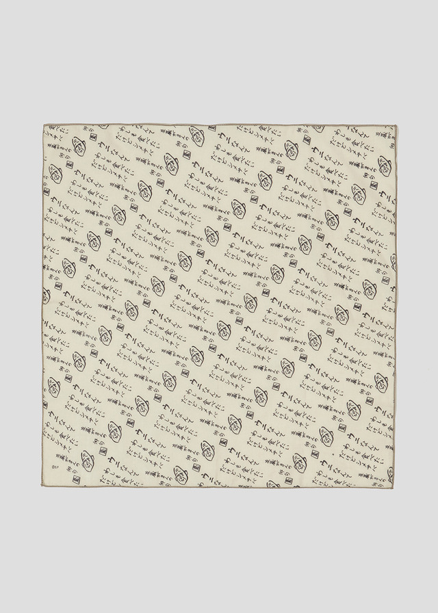 『ちびまる子ちゃん』×「グラニフ」友蔵がまんの俳句(ちびまる子ちゃん)｜コットンハンカチ（C）さくらプロダクション