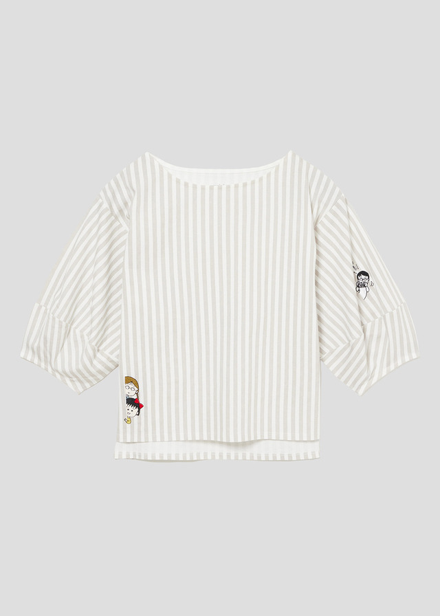 『ちびまる子ちゃん』×「グラニフ」まる子とたまちゃん(ちびまる子ちゃん)｜ボリュームスリーブTシャツ（C）さくらプロダクション