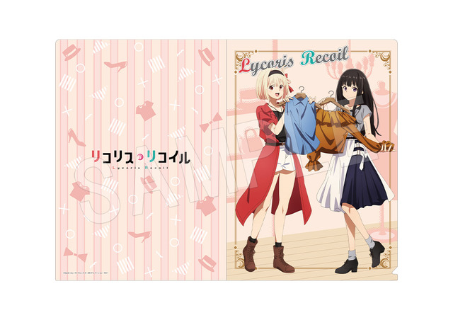 リコリス・リコイル　クリアファイル（C）Spider Lily／アニプレックス・ABCアニメーション・BS11