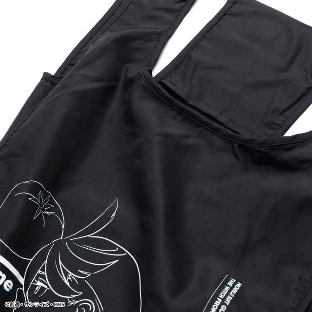 「STRICT-G『機動戦士ガンダム水星の魔女』 リップストップ パッカブルバッグ」（C）創通・サンライズ・MBS