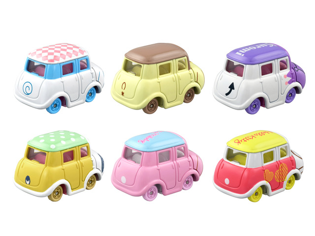 「ドリームトミカ サンリオキャラクターズコレクション 3」全6種登場（C）ＴＯＭＹ（C）2023 SANRIO CO., LTD. APPROVAL NO. L638639