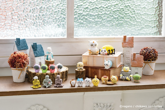 「ちいかわ みんな大集合！フィギュア20体セット」（C）nagano / chiikawa committee