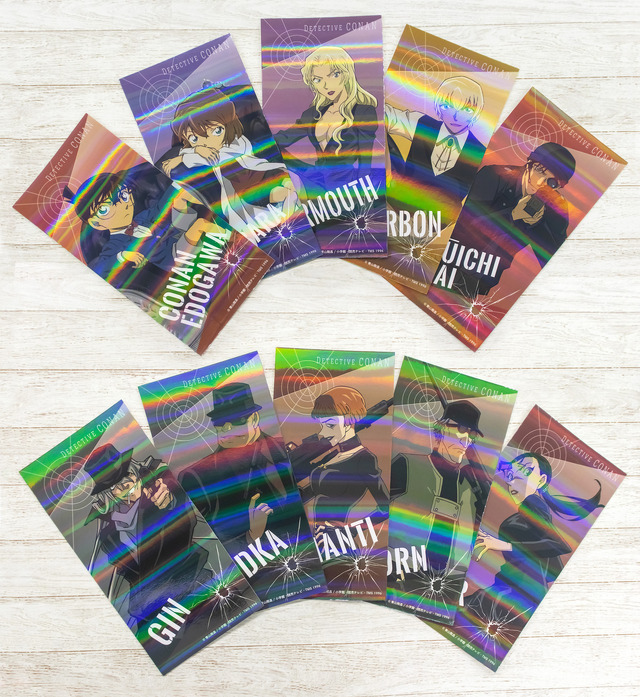 名探偵コナン トレーディングステッカー vol.3(全 10 種)（C）青山剛昌／小学館・読売テレビ・TMS 1996