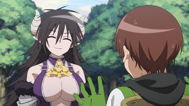 『異世界ワンターンキル姉さん ～姉同伴の異世界生活はじめました～』第2話「わらわを姉と呼ぶか」先行場面カット（C）2023 このえ・田口ケンジ／小学館／「異世界ワンターンキル姉さん」製作委員会