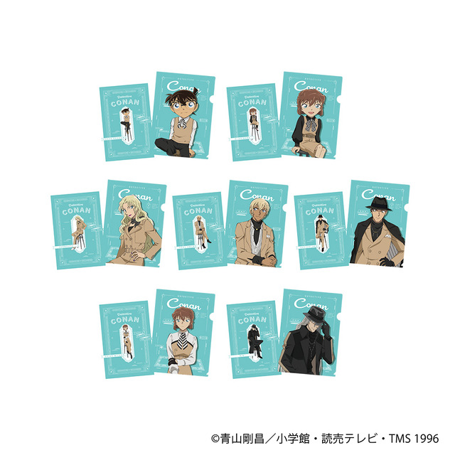 L賞 クリアファイルセット（全7種）（C）青山剛昌／小学館（C）青山剛昌／小学館・読売テレビ・TMS 1996（C）2023 青山剛昌／名探偵コナン製作委員会