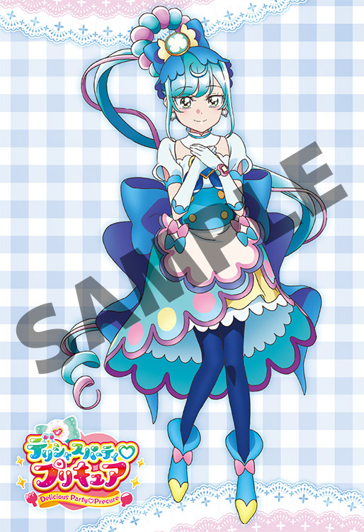 「『デリシャスパーティ プリキュア』オフィシャルコンプリートブック」購入特典 ゲーマーズ ポストカード（キュアスパイシー） （C）ABC-A・東映アニメーション