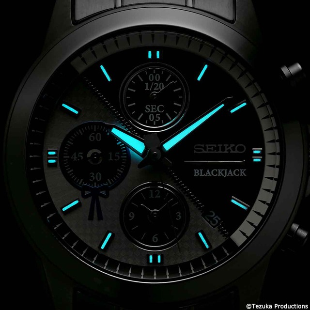 「セイコー ブラック・ジャック 50周年記念ウオッチ」65,780円（税込）（C）Tezuka Productions