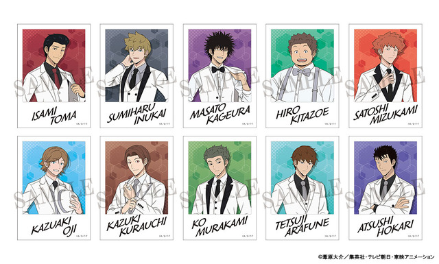 「TVアニメ『ワールドトリガー』＠ダッシュストア」ステッカー（10種）（C）葦原大介／集英社・テレビ朝日・東映アニメーション