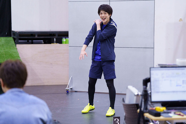 舞台『ブルーロック』稽古囲み風景（C）金城宗幸・ノ村優介・講談社/舞台『ブルーロック』製作委員会