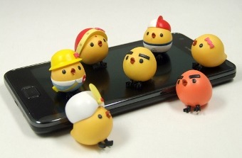 ガチャ「ぴよ盛り」つながるマスコット　7種類