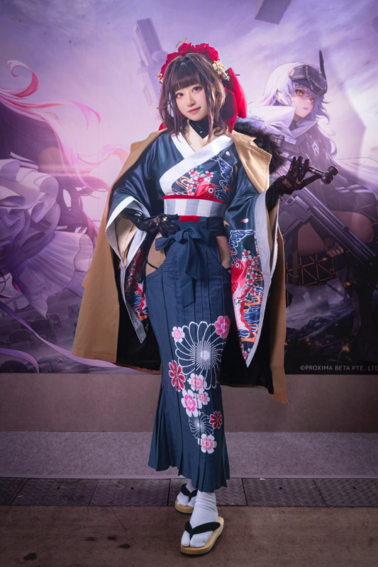 サクラ『勝利の女神：NIKKE』／千阳（Twitter：@tokio0131）、撮影：乃木章