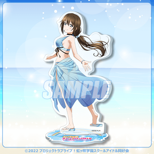 「『ラブライブ！虹ヶ咲学園スクールアイドル同好会』オンラインくじ Ver.LoveLive!Days～ニジガク～」Ｂ賞：アクリルフィギュア（全13種）（C）2022　プロジェクトラブライブ！ 虹ヶ咲学園スクールアイドル同好会