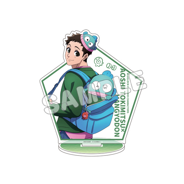 「ブルーロック×サンリオキャラクターズ」NEWキャラアクリルフィギュア（C）金城宗幸・ノ村優介・講談社／「ブルーロック」製作委員会（C）2023 SANRIO CO.,LTD.（L）