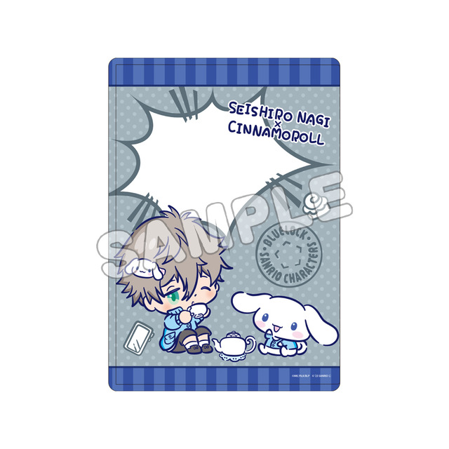 「ブルーロック×サンリオキャラクターズ」キャラクリアケース（C）金城宗幸・ノ村優介・講談社／「ブルーロック」製作委員会（C）2023 SANRIO CO.,LTD.（L）