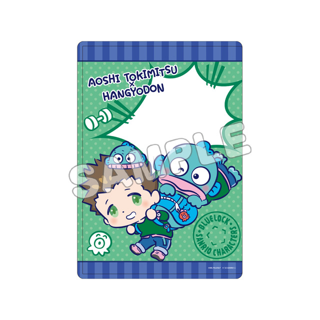 「ブルーロック×サンリオキャラクターズ」キャラクリアケース（C）金城宗幸・ノ村優介・講談社／「ブルーロック」製作委員会（C）2023 SANRIO CO.,LTD.（L）