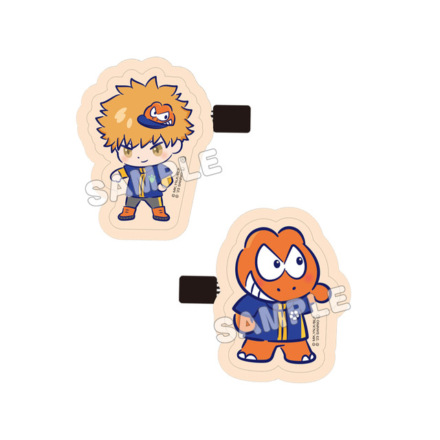 「ブルーロック×サンリオキャラクターズ」ヘアクリップ（C）金城宗幸・ノ村優介・講談社／「ブルーロック」製作委員会（C）2023 SANRIO CO.,LTD.（L）