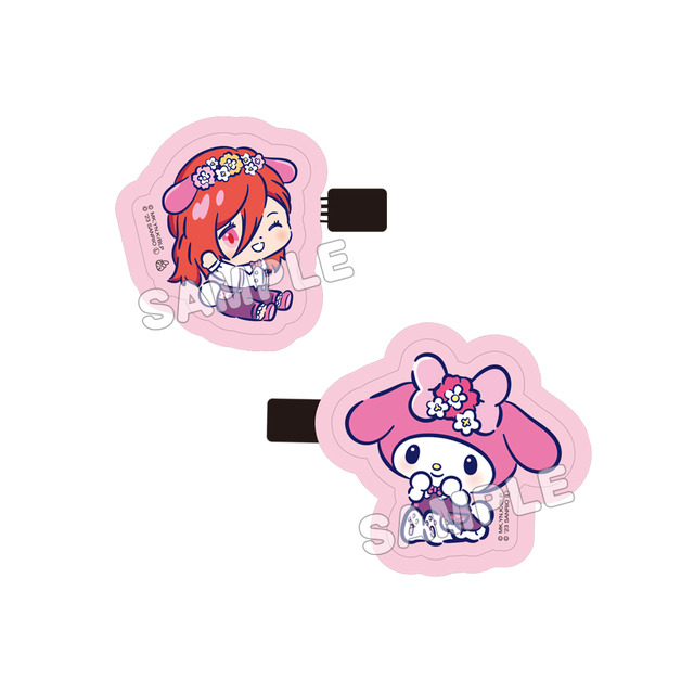 「ブルーロック×サンリオキャラクターズ」ヘアクリップ（C）金城宗幸・ノ村優介・講談社／「ブルーロック」製作委員会（C）2023 SANRIO CO.,LTD.（L）