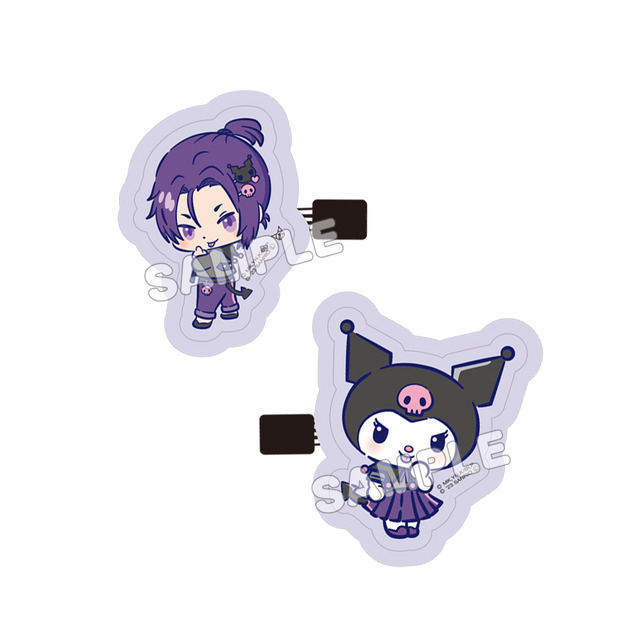 「ブルーロック×サンリオキャラクターズ」ヘアクリップ（C）金城宗幸・ノ村優介・講談社／「ブルーロック」製作委員会（C）2023 SANRIO CO.,LTD.（L）