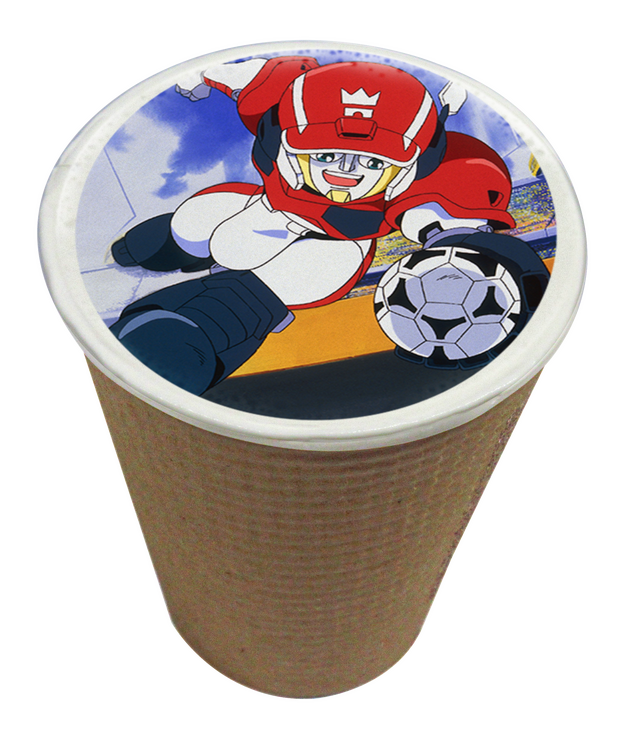 バンダイナムコ Cross Store 東京内のカフェで「フォーチューンラテ」販売（C）サンライズ