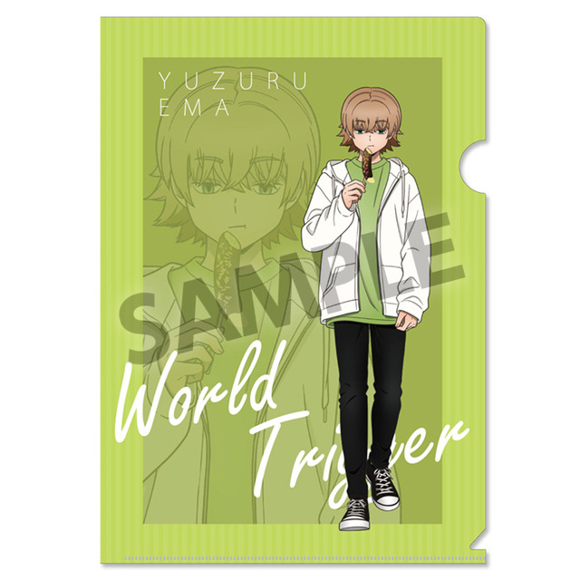 ワールドトリガー 描き下ろしクリアファイル 日常 ver.（C）葦原大介／集英社・テレビ朝日・東映アニメーション