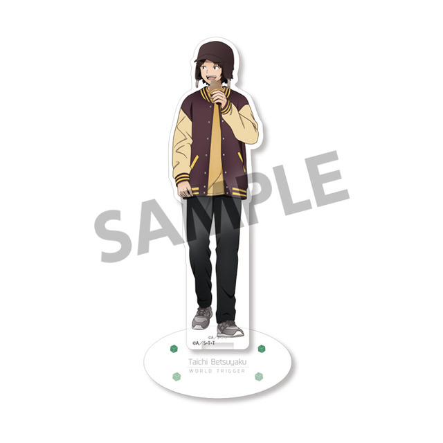 ワールドトリガー 描き下ろしアクリルフィギュア 日常 ver.（C）葦原大介／集英社・テレビ朝日・東映アニメーション