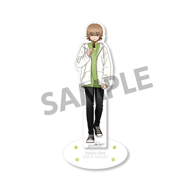 ワールドトリガー 描き下ろしアクリルフィギュア 日常 ver.（C）葦原大介／集英社・テレビ朝日・東映アニメーション
