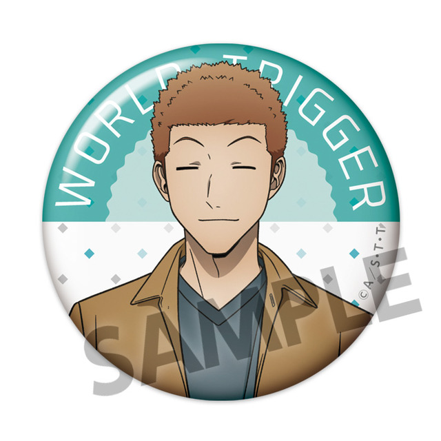 ワールドトリガー 描き下ろしトレーディング缶バッジ 日常 ver. vol.3（C）葦原大介／集英社・テレビ朝日・東映アニメーション