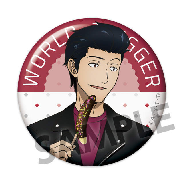 ワールドトリガー 描き下ろしトレーディング缶バッジ 日常 ver. vol.3（C）葦原大介／集英社・テレビ朝日・東映アニメーション