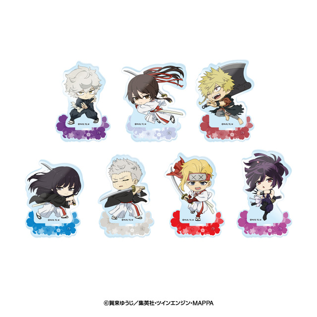 「地獄楽カフェ」ミニアクリルスタンド（ランダム7種）（C）賀来ゆうじ／集英社・ツインエンジン・MAPPA