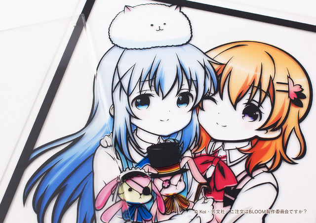 Kiritorie -キリトリエ-「【ご注文はうさぎですか？ BLOOM】ココア＆チノ『喫茶ラビットハウス ver.』」（C）Koi・芳文社／ご注文はBLOOM製作委員会ですか？