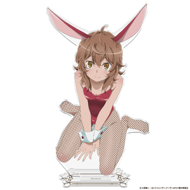 「アクリルキャラスタンド」1,870円（税込）（C）大森藤ノ・SBクリエイティブ/ダンまち4製作委員会