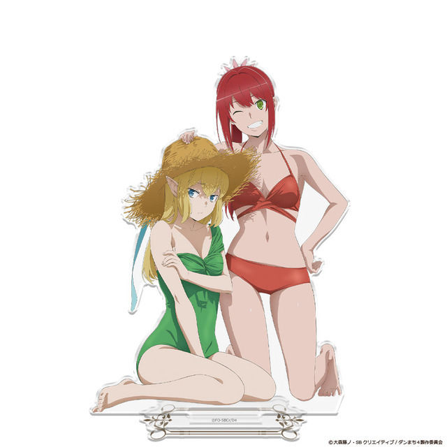 「アクリルキャラスタンド」1,870円（税込）（C）大森藤ノ・SBクリエイティブ/ダンまち4製作委員会