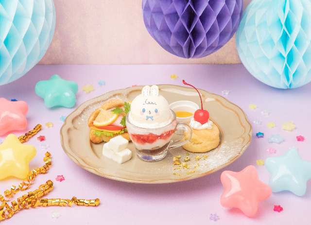 「NEXT KAWAII PROJECT アフターパーティカフェ」デザート（C）’23 SANRIO　著作（株）サンリオ