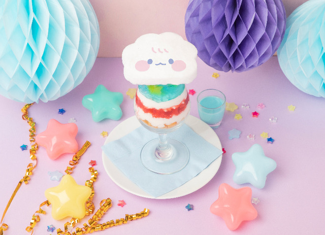 「NEXT KAWAII PROJECT アフターパーティカフェ」デザート（C）’23 SANRIO　著作（株）サンリオ