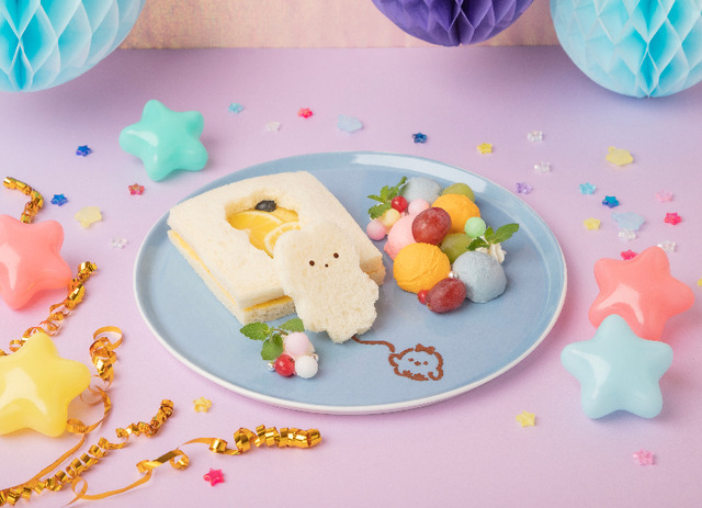 「NEXT KAWAII PROJECT アフターパーティカフェ」デザート（C）’23 SANRIO　著作（株）サンリオ