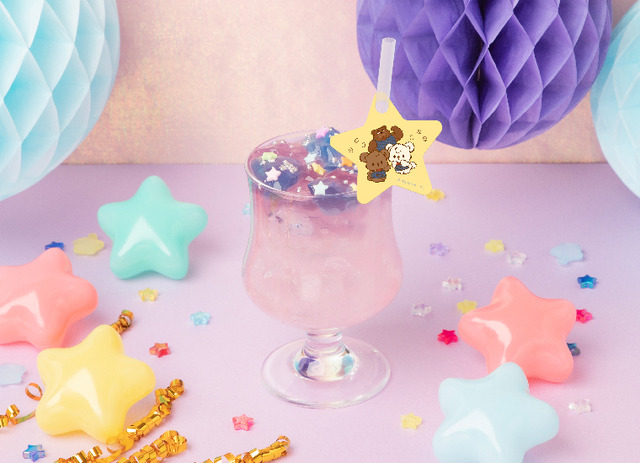 「NEXT KAWAII PROJECT アフターパーティカフェ」ドリンク（C）’23 SANRIO　著作（株）サンリオ
