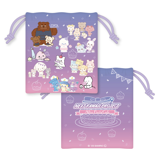 「NEXT KAWAII PROJECT アフターパーティカフェ」グッズ（C）’23 SANRIO　著作（株）サンリオ