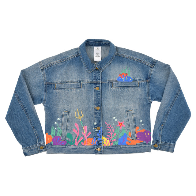 実写『リトル・マーメイド』新グッズ デニムジャケット（C） Disney