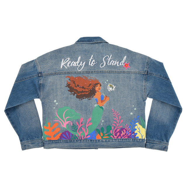 実写『リトル・マーメイド』新グッズ デニムジャケット（C） Disney